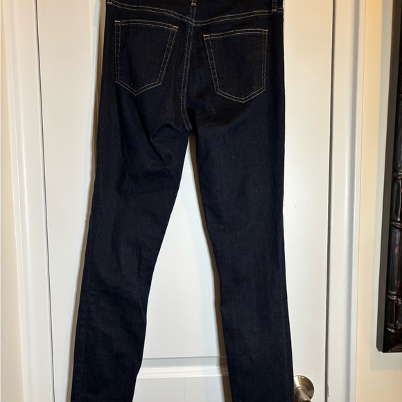 GAP Resolution True Skinny High Rise Dark Blue Jeans 26R EUC - Picture 3 of 8
